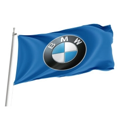 BMW Logo Blue Outdoor Quality Flag
