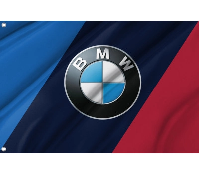 BMW Logo Outdoor Quality Flag
