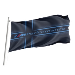 BMW M Performance Blue Outdoor Quality Flag