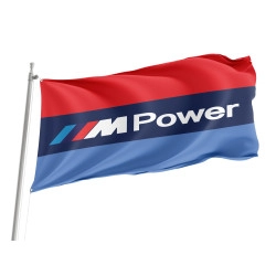 BMW M Power Outdoor Qualität Flagge