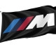 BMW M Logo Black Outdoor Quality Flag - Image 1