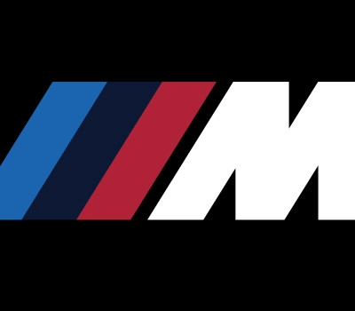 BMW M Logo Schwarz Outdoor Qualität Flagge