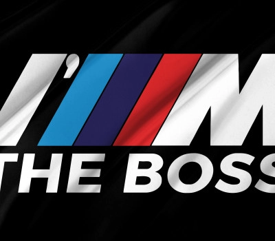 I'm the BMW Boss Schwarz Outdoor Qualität Flagge
