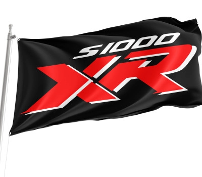 BMW S1000 XR Schwarz Outdoor Qualität Flagge