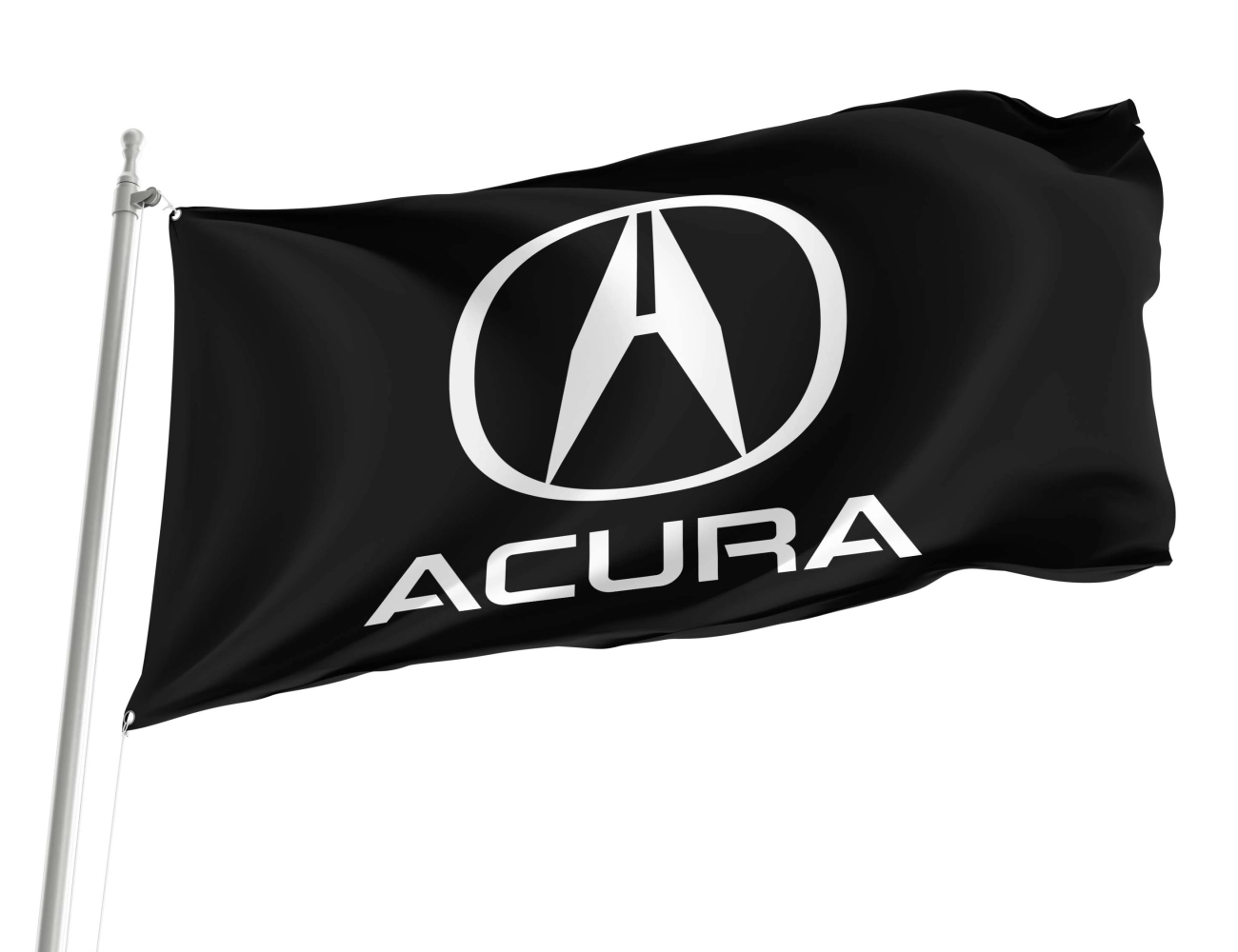 Acura Schwarz Outdoor Qualität Flagge, ACURA01