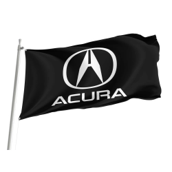 Acura Black Outdoor Quality Flag