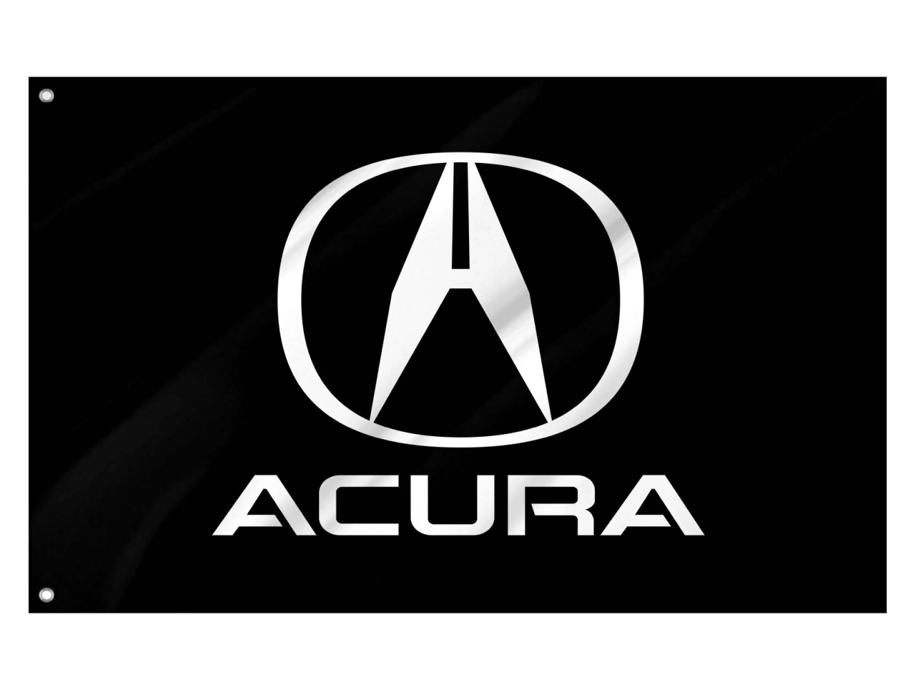 Acura Schwarz Outdoor Qualität Flagge, ACURA01