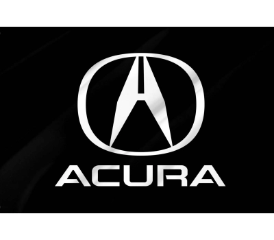 Acura Schwarz Outdoor Qualität Flagge