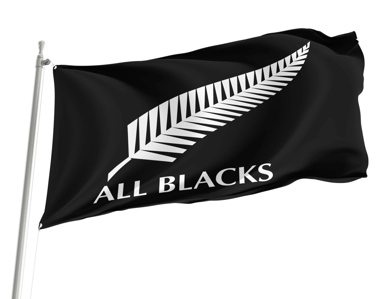 All Blacks Black Outdoor Quality Flag, BLACKS02