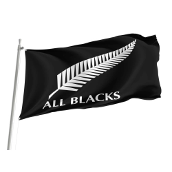 All Blacks Black Outdoor Quality Flag
