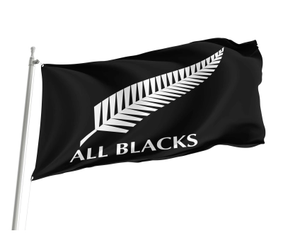 All Blacks Black Outdoor Quality Flag