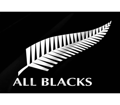 All Blacks Schwarz Outdoor Qualität Flagge