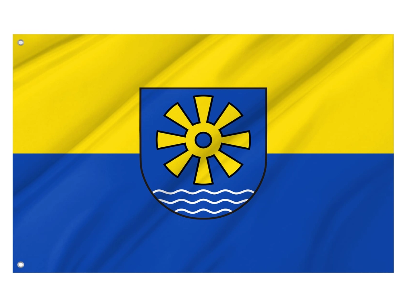 Bodenseekreis city flag Baden Wurttemberg Germany