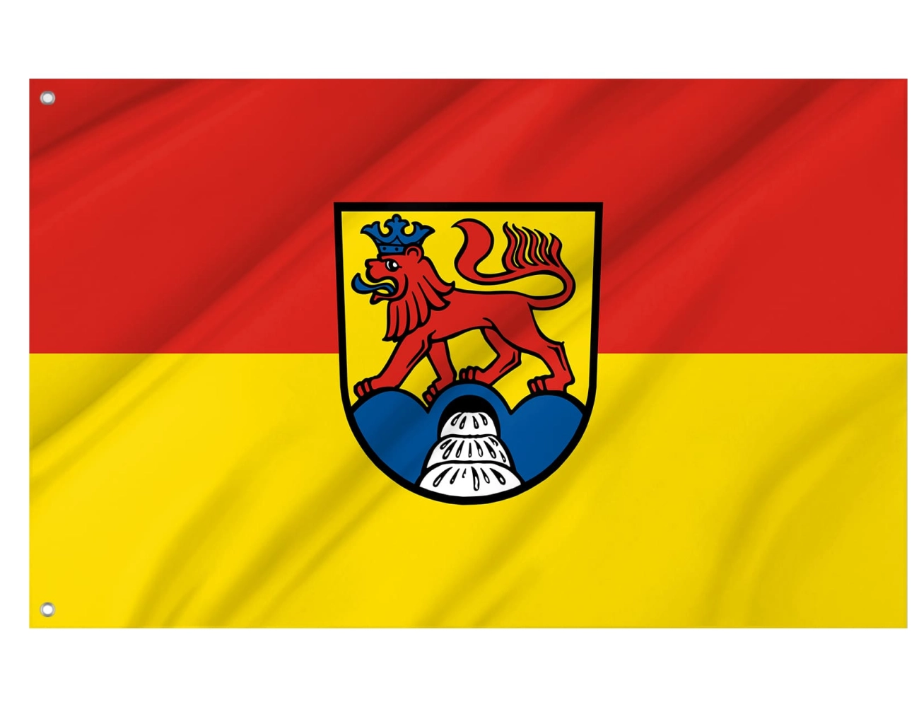 Landkreis Calw city flag Baden Wurttemberg Germany