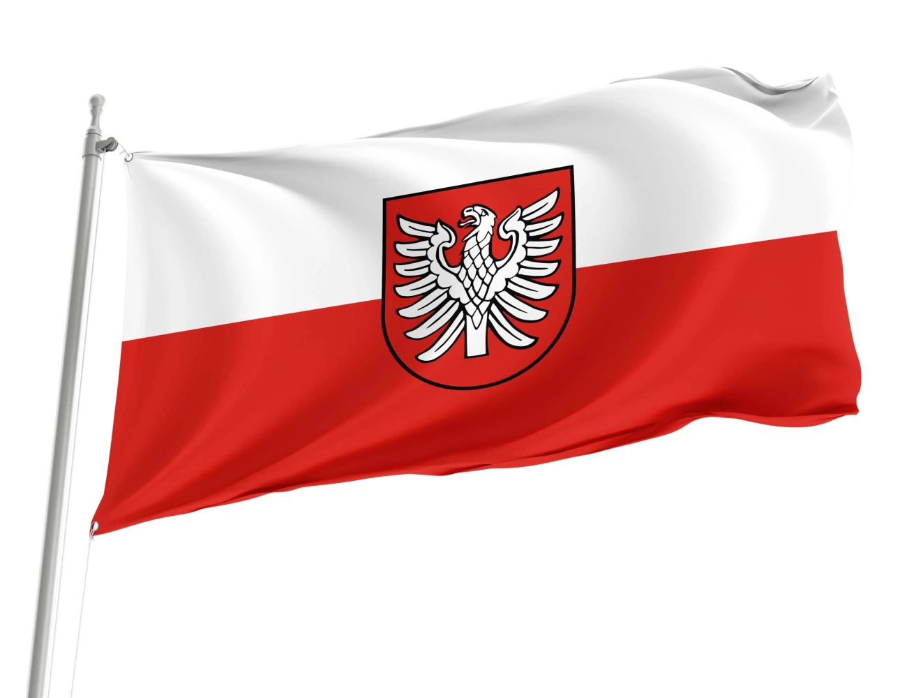 Landkreis Heilbronn city flag Baden Wurttemberg Germany