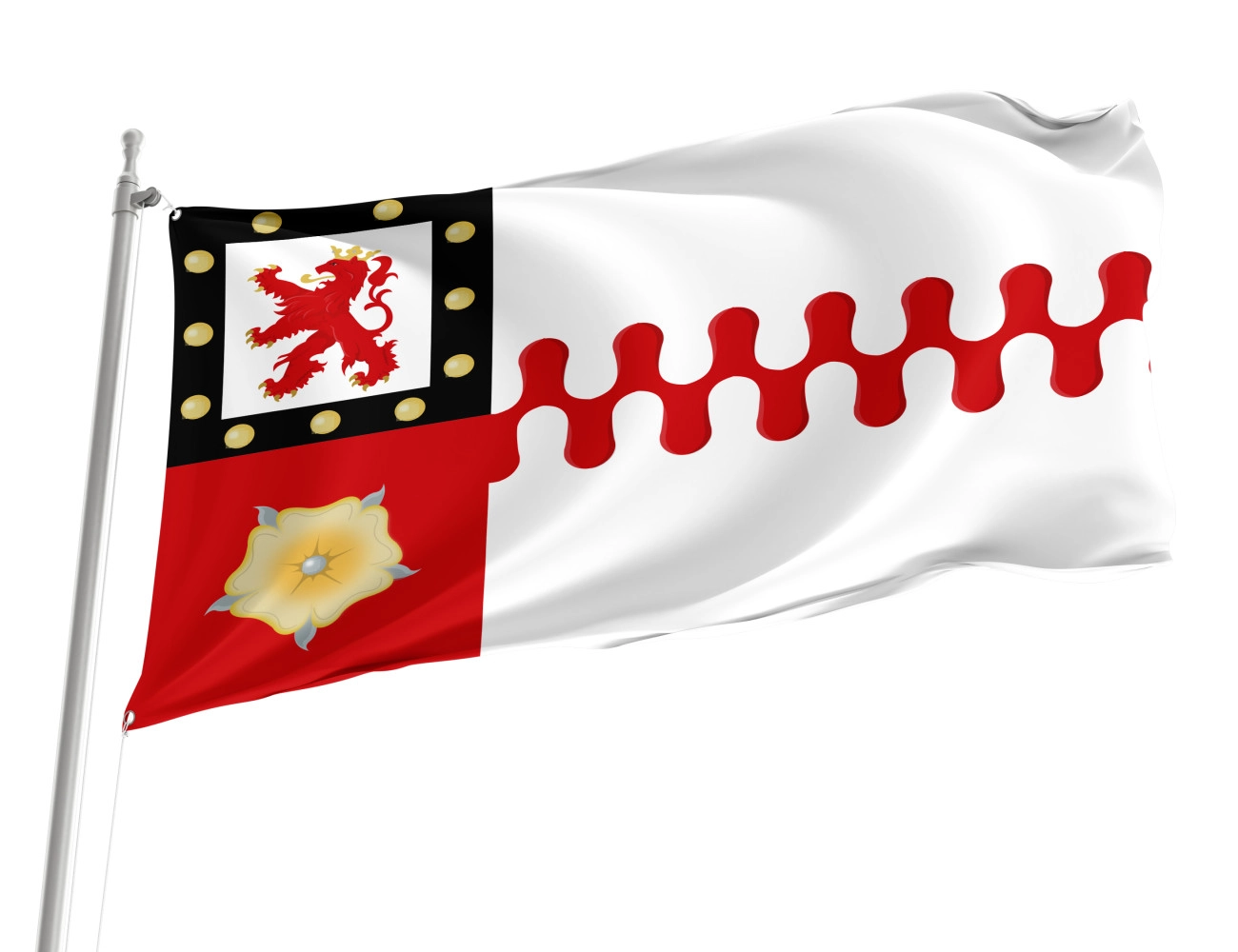 Berg en Dal Outdoor Qualität Flagge
