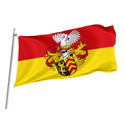 Hanau, Hesse Outdoor Qualität Flagge