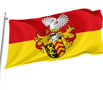 Hanau, Hesse Outdoor Quality Flag