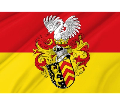 Hanau, Hesse Outdoor Quality Flag