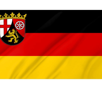 Rheinland-Pfalz Outdoor Quality Flag