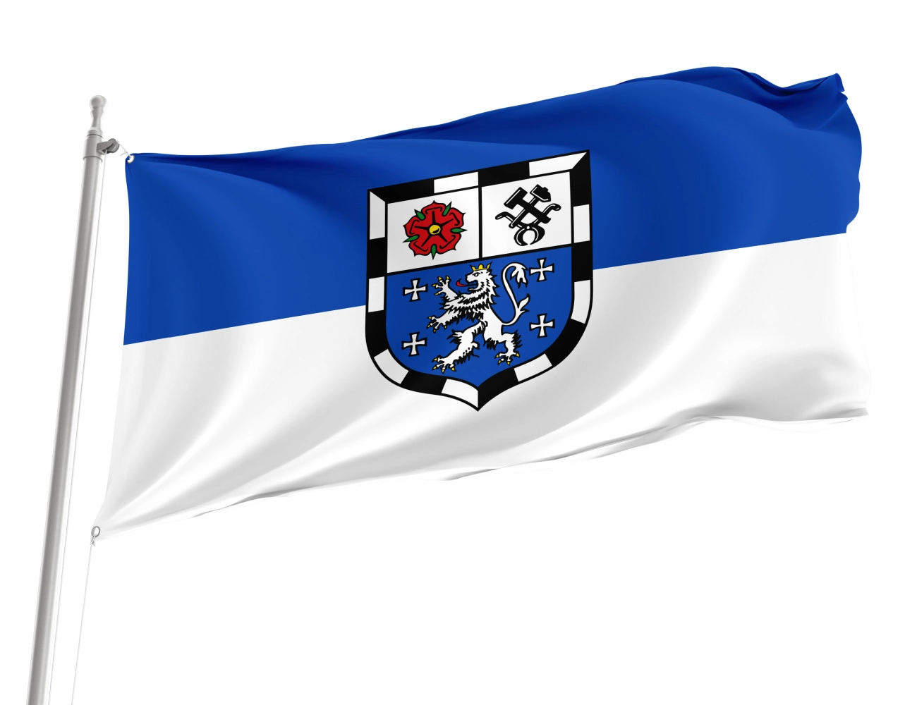 Saarbrücken Outdoor Qualität Flagge, DE--231