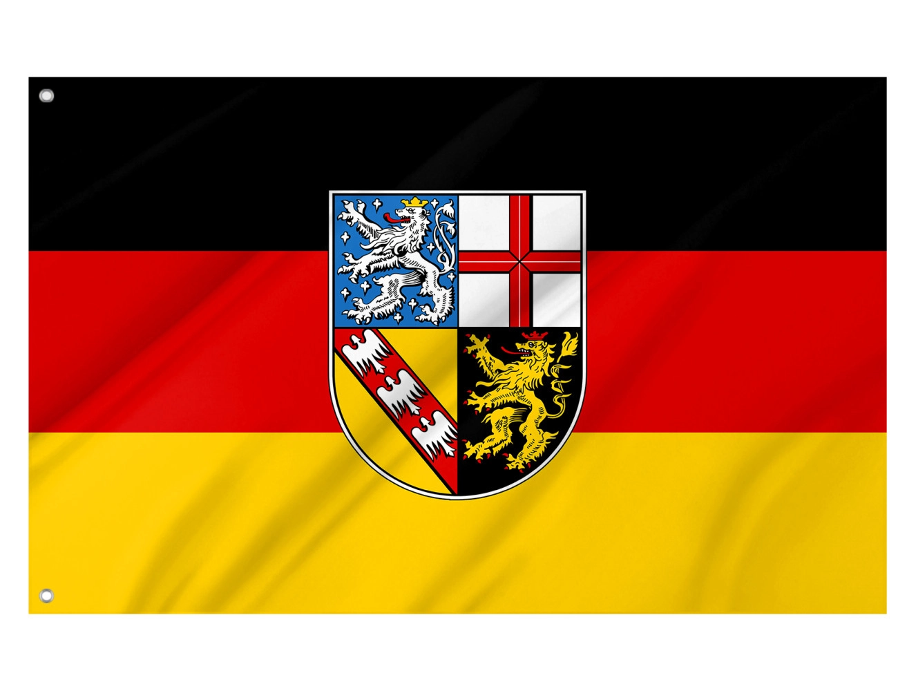 Saarland Outdoor Qualität Flagge, DE--232