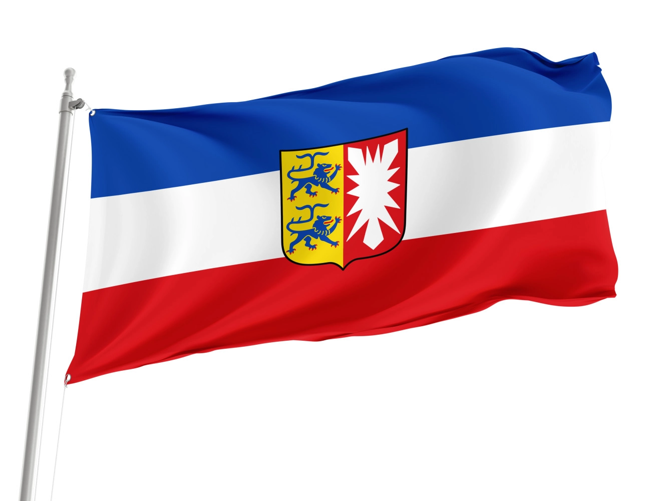 Schleswig-Holstein State Outdoor Qualität Flagge, DE--238