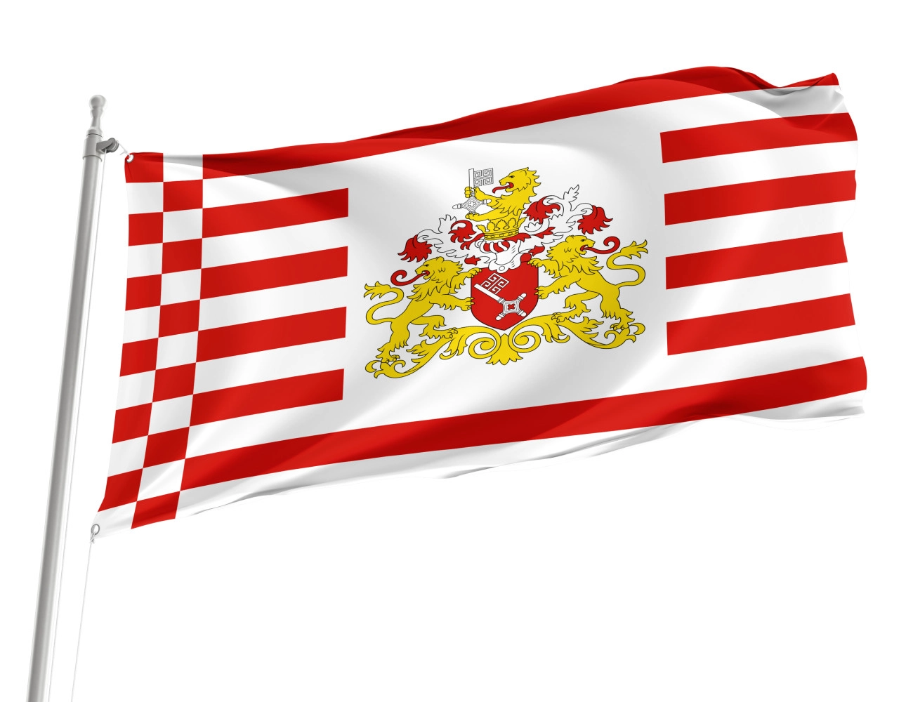 State of Bremen Outdoor Quality Flag, DE--241