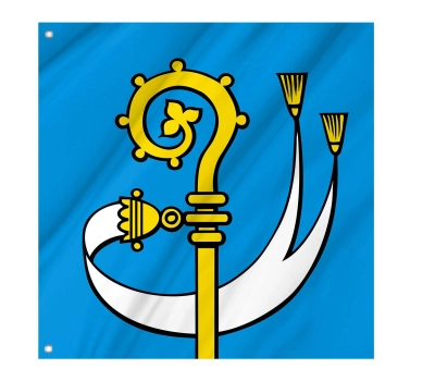 Flag of the municipality of Abtwil (AG)