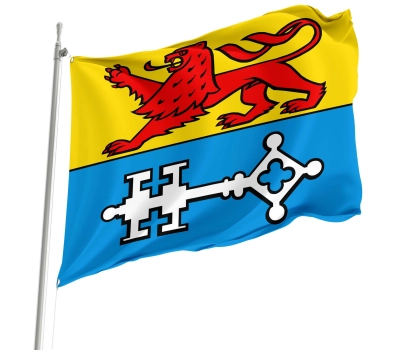 Flag of the municipality of Arni (AG)