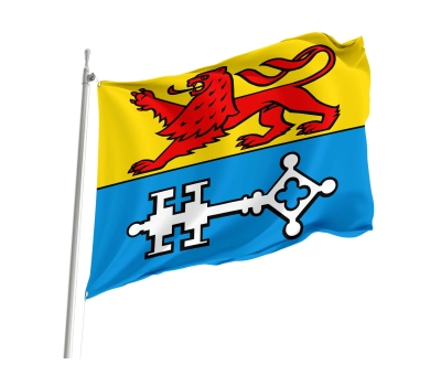 Flag of the municipality of Arni (AG)