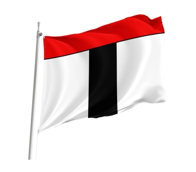 Flag of the municipality of Baden (AG)