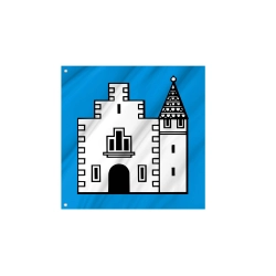 Flag of the municipality of Bellikon (AG)