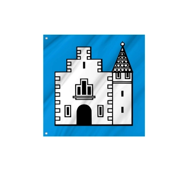 Flag of the municipality of Bellikon (AG)