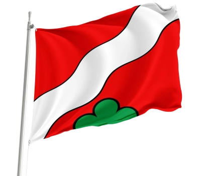 Brittnau (AG) Flag - Swiss Polyester Municipal Flag (7 Sizes)