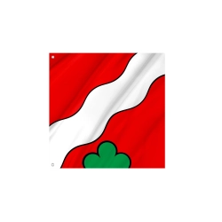 Gemeindeflagge Brittnau (AG) - Hochwertige Schweizer Gemeindefahne