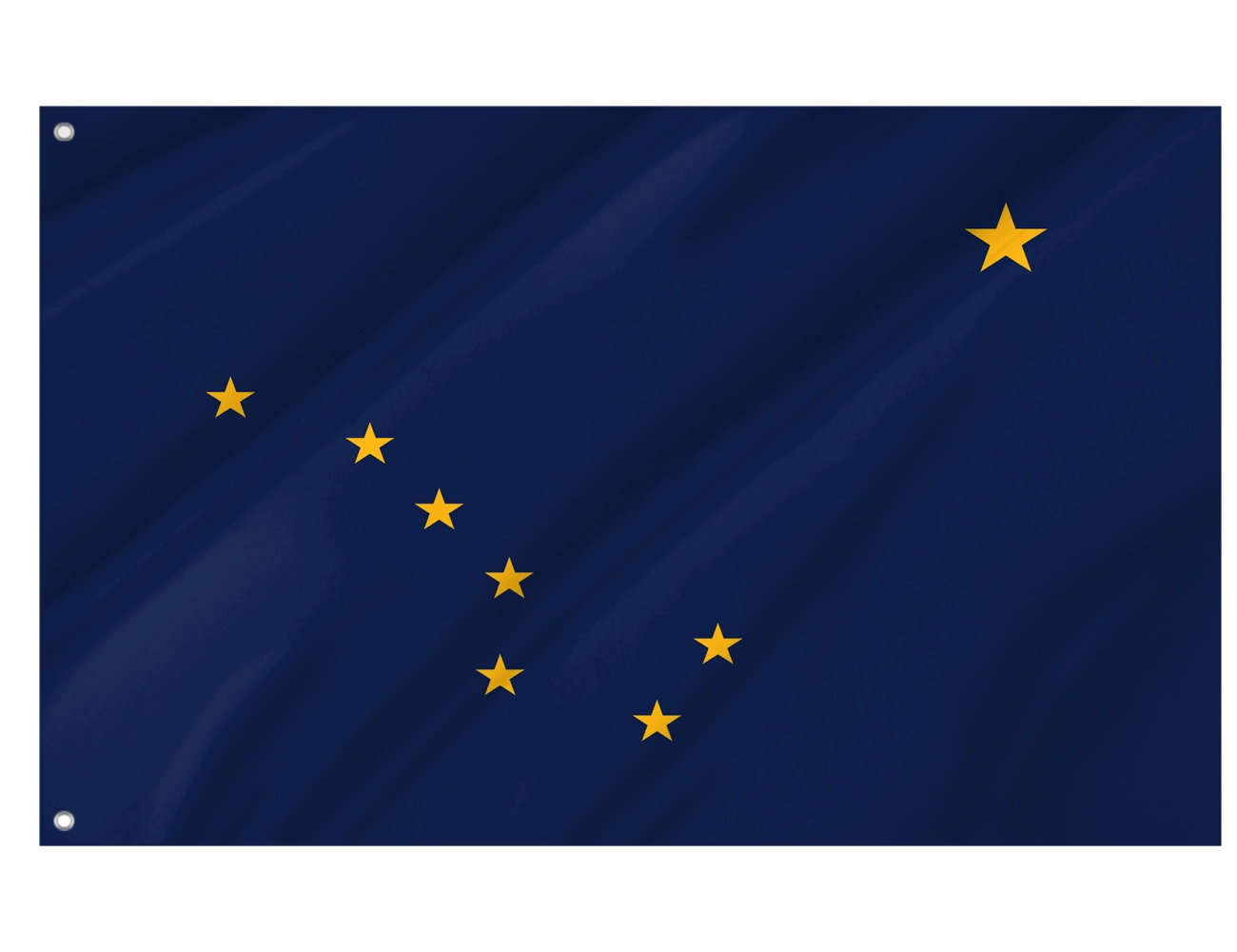 Alaska state flag outdoor premium polyester 3x5 ft USA