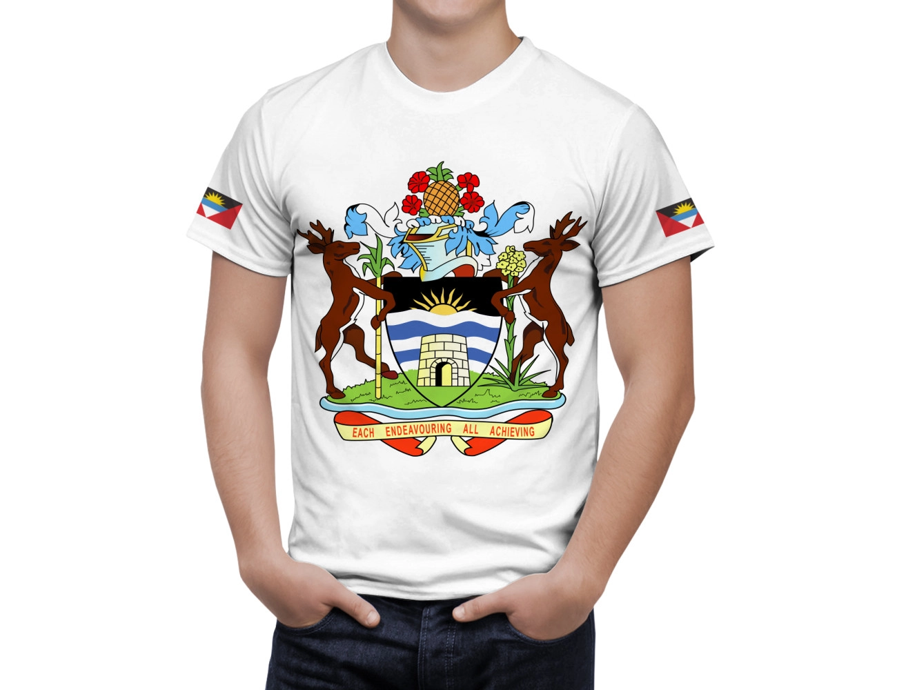 Antigua and Barbuda Coat Of Arms T-Shirt