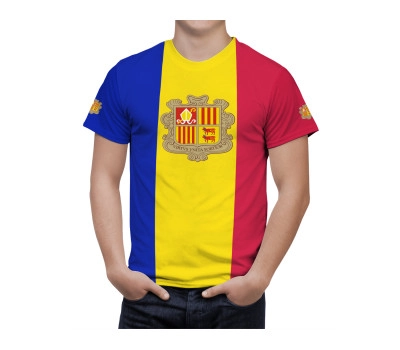 Andorra Flag T-Shirt
