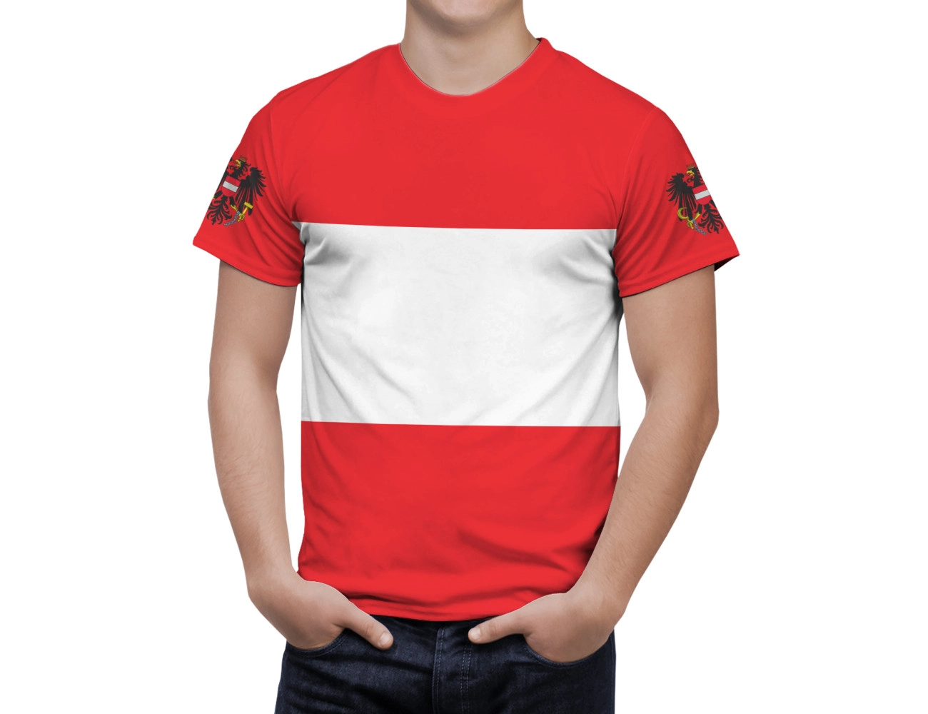 Austria Flag T-Shirt, AU--63