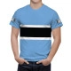 Botswana Flag T-Shirt - Image 1