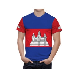 Cambodia Flag T-Shirt