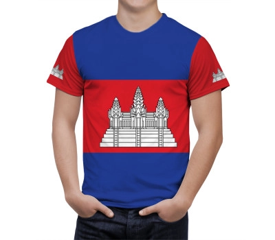 Cambodia Flag T-Shirt