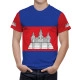 Cambodia Flag T-Shirt - Image 1