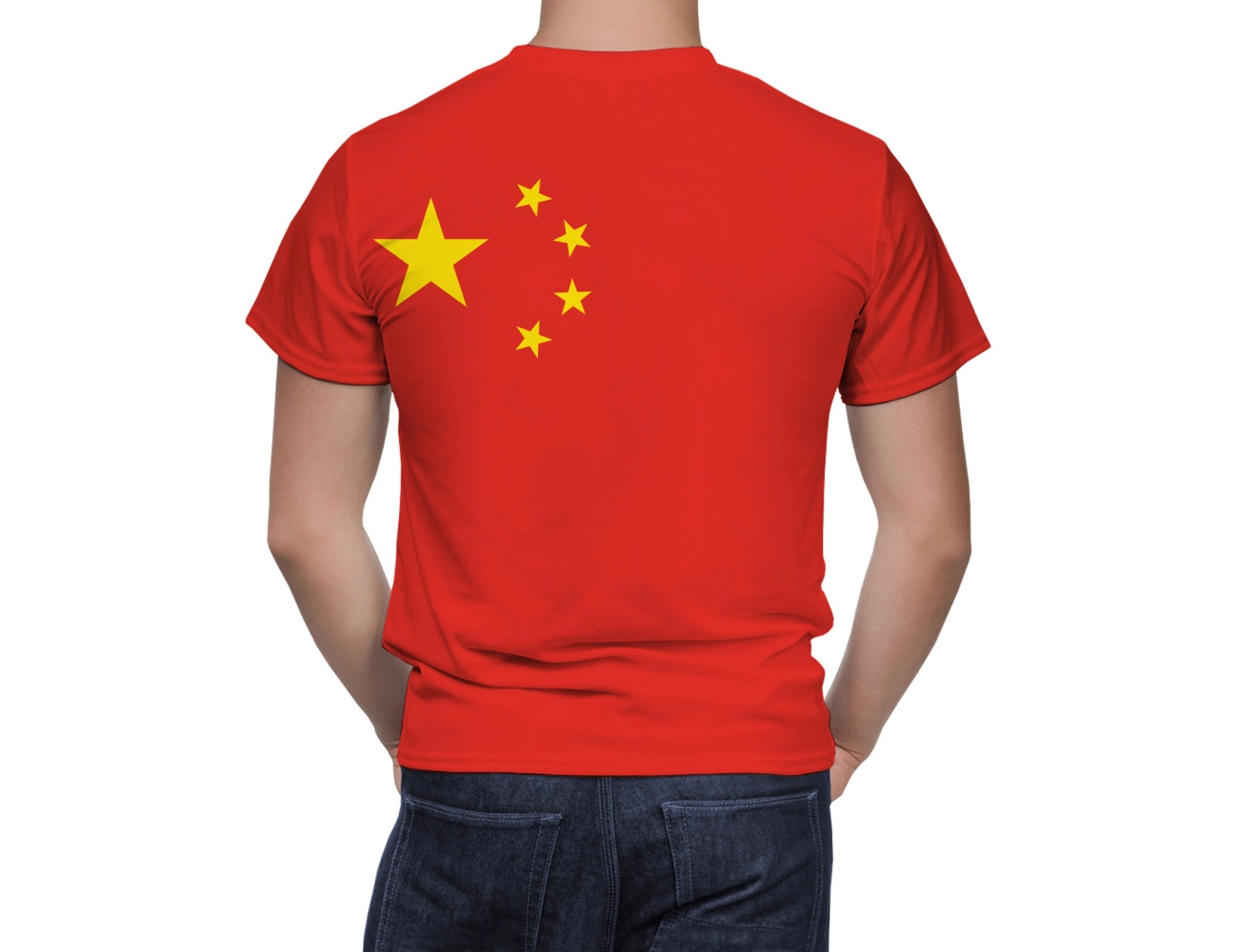 China Flag T-Shirt, NAT--FLAG-11