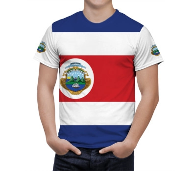 Costa Rica Flag T-Shirt