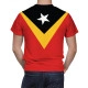 East Timor Flagge T-Shirt - Image 2