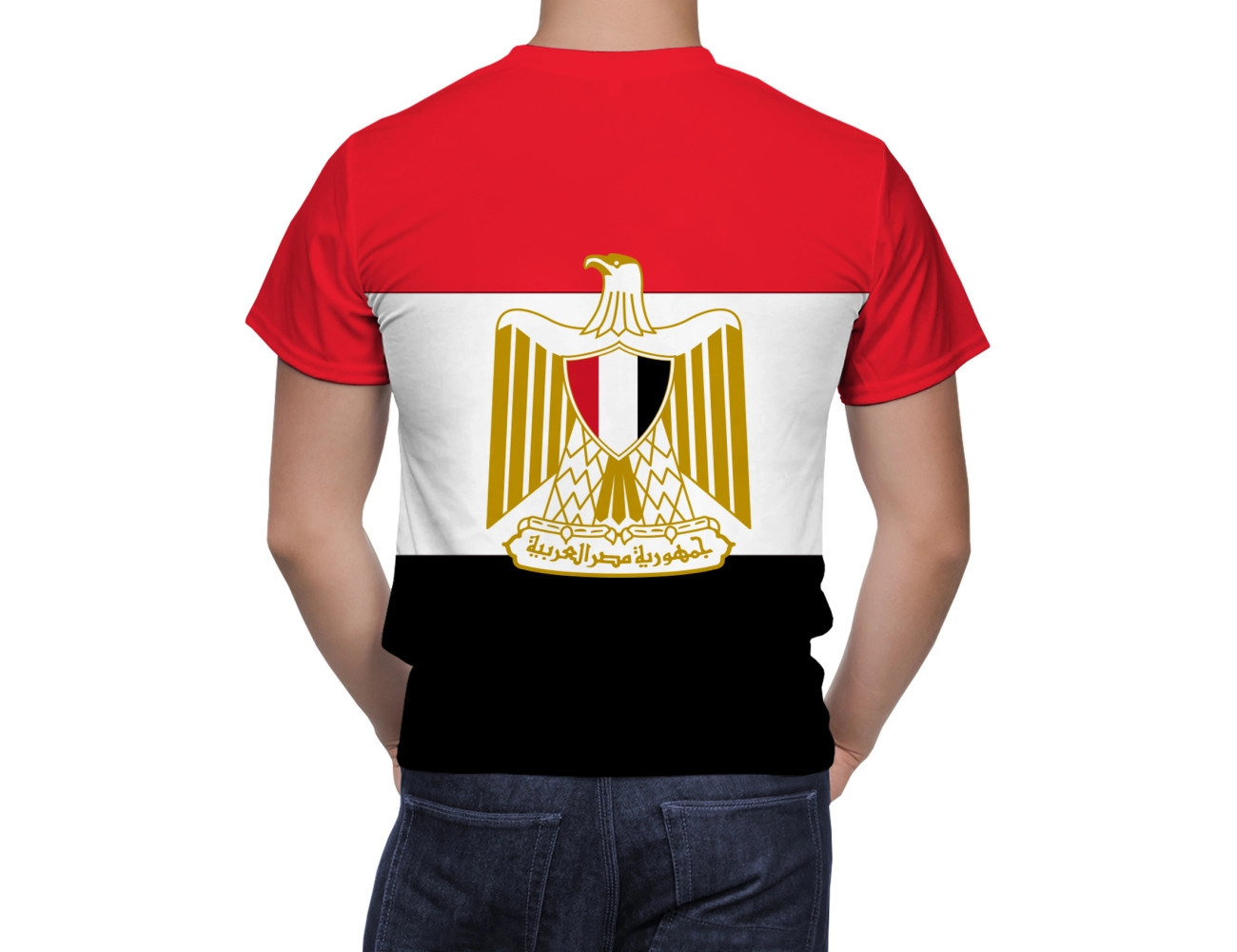 Egypt Flagge T-Shirt, NAT--FLAG-26