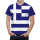 Greece Flag T-Shirt - Image 1