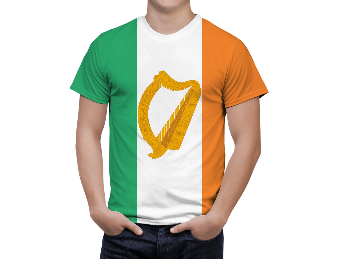 Ireland Flag T-Shirt, NAT--FLAG-47